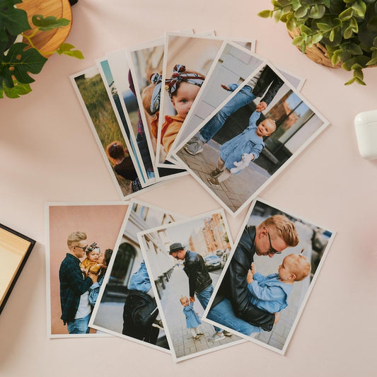 Personalized Classic Card Printing Photo Print Gift (10x15 CM with 9 - 18 - 25 - 50 Piece Options)