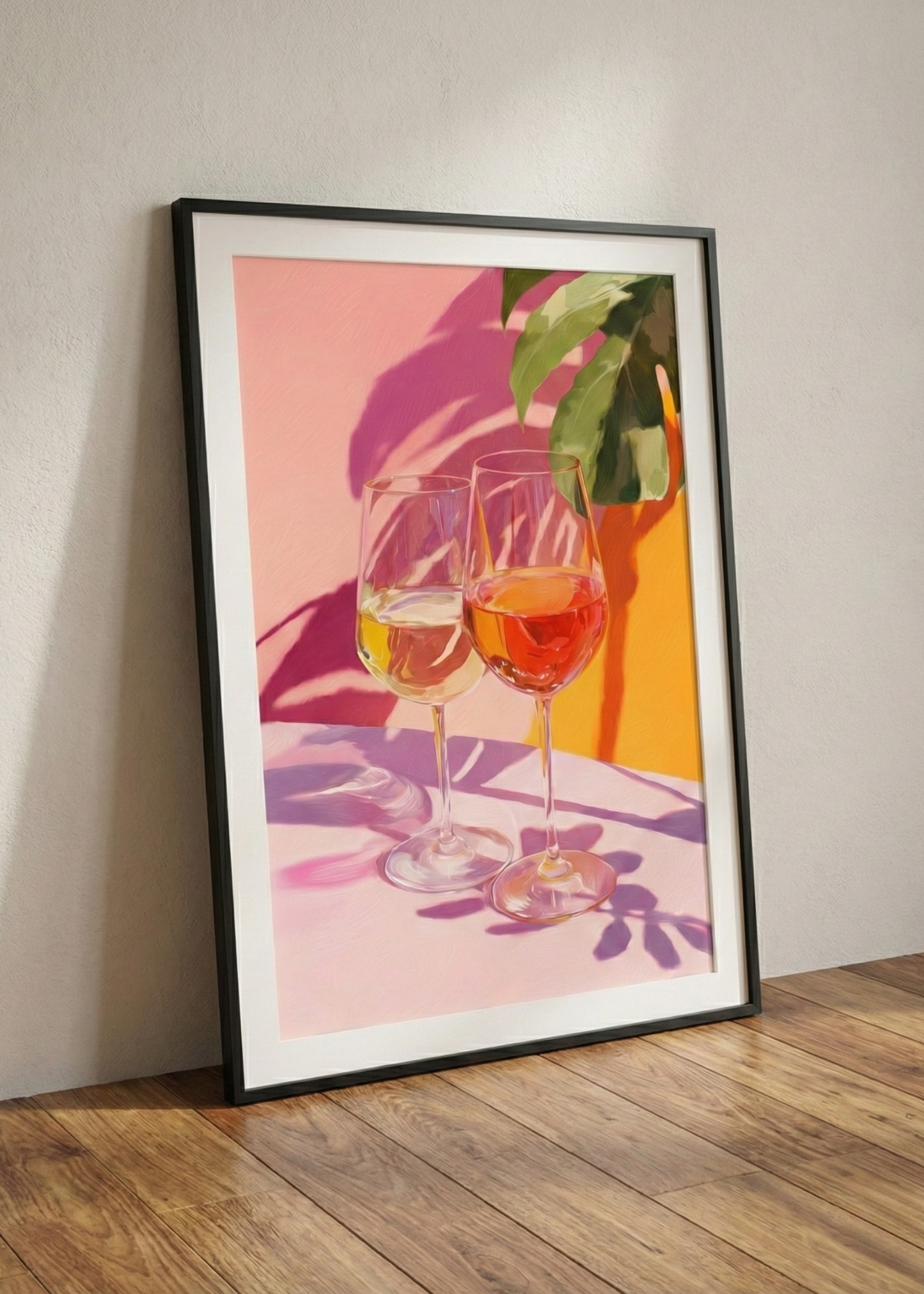 Yemek Odası ve Mutfak İçin Dekoratif Çerçeveli Tablo - Renkli Gurme Duvar Sanatı