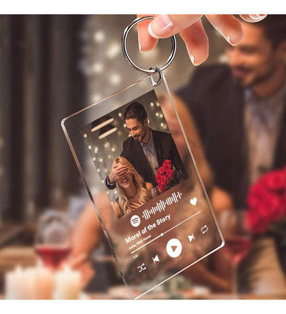Personalized Spotify Keychain 2 Pieces
